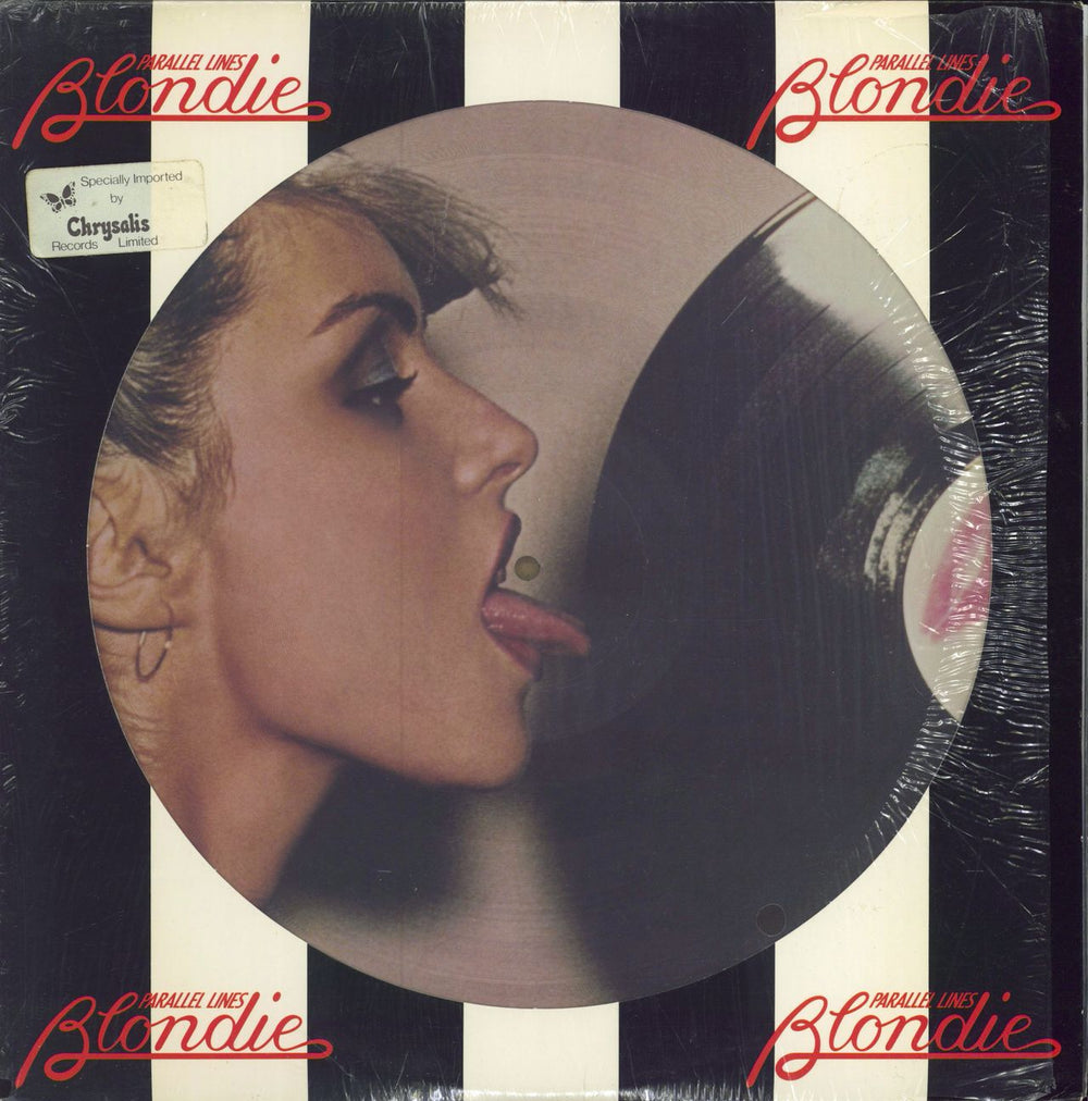 Blondie Parallel Lines - Shrink US picture disc LP (vinyl picture disc album) CHP5001