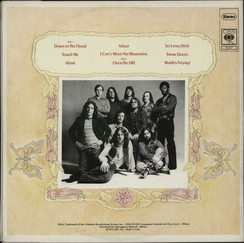 Blood Sweat & Tears New Blood Italian vinyl LP album (LP record) BS&LPNE656065