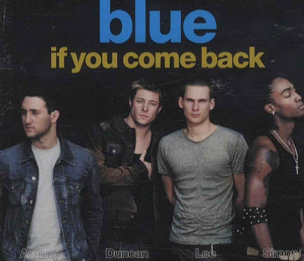 Blue (00s) If You Come Back Japanese Promo CD single (CD5 / 5") BL-0002