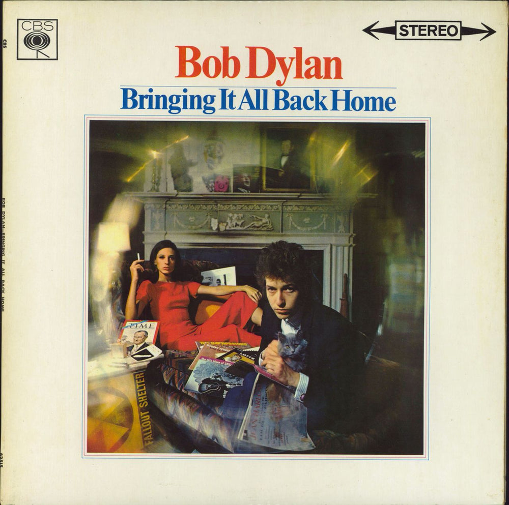 Bob Dylan Bringing It All Back Home - 1st UK vinyl LP album (LP record) SBPG62515