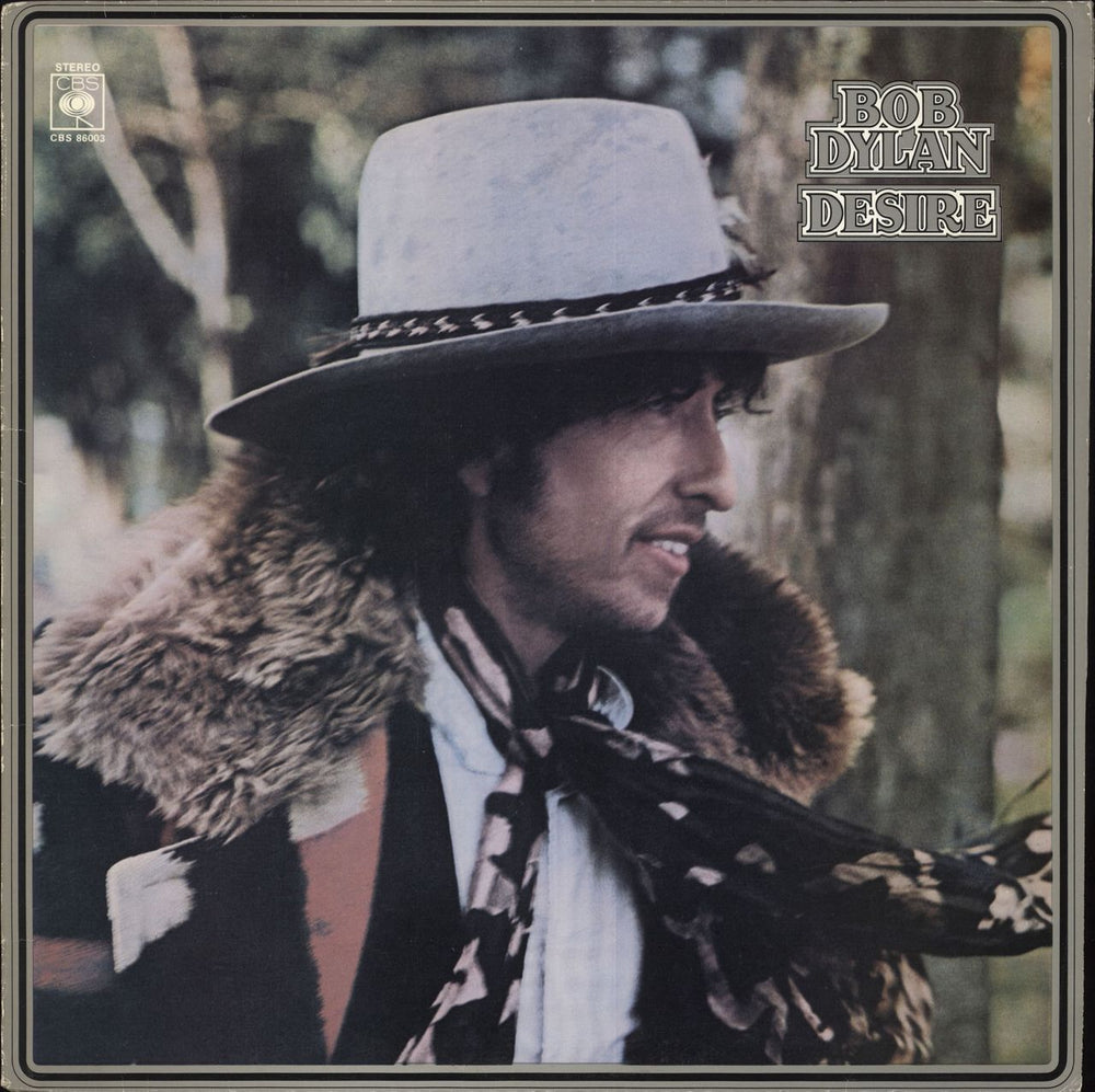 Bob Dylan Desire - 1st UK vinyl LP album (LP record) 86003