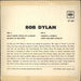 Bob Dylan Dylan EP - 2nd - 4pr - EX UK 7" vinyl single (7 inch record / 45)