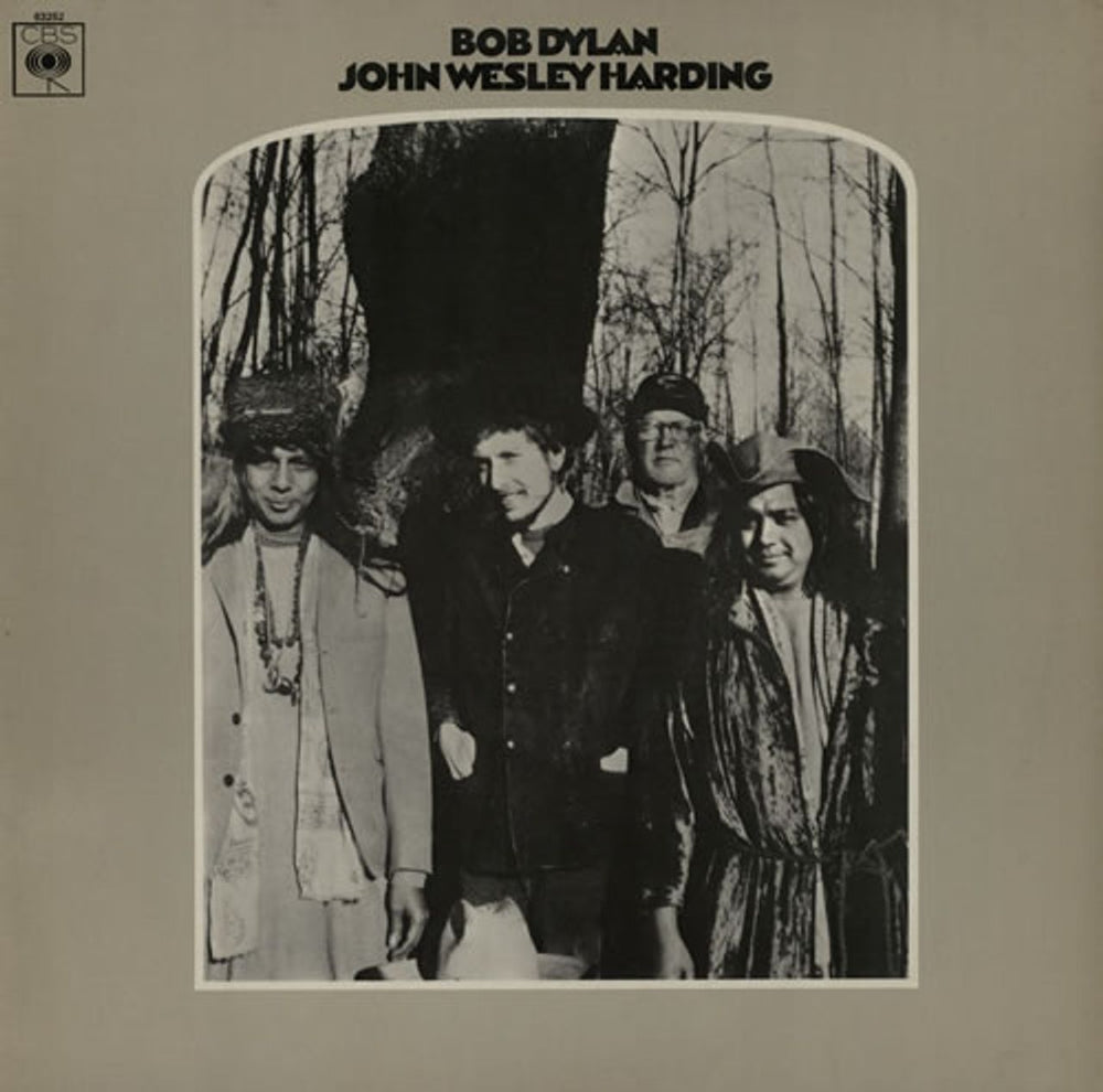 Bob Dylan John Wesley Harding - 1st A2/B1 UK vinyl LP album (LP record) 63252