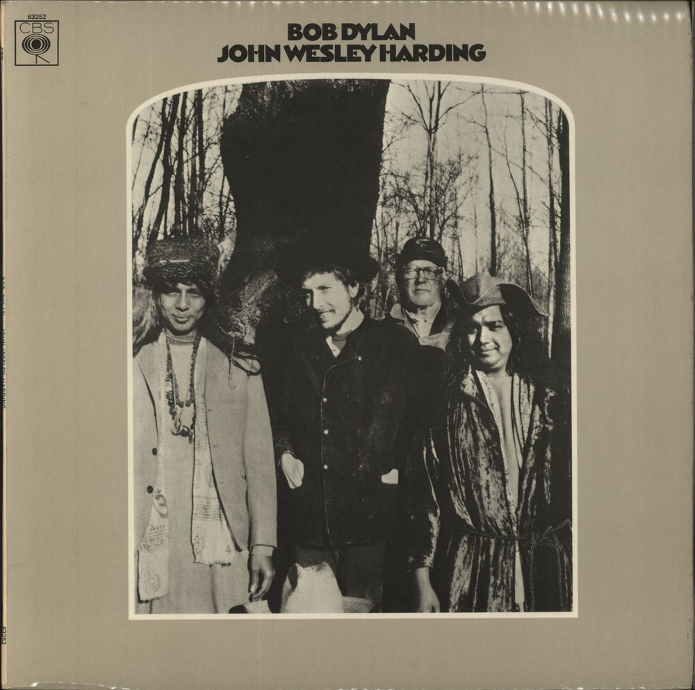 Bob Dylan John Wesley Harding - 1st UK vinyl LP album (LP record) SBPG63252