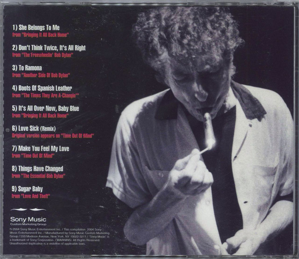 Bob Dylan Lovesick - Victoria's Secret Exclusive US Promo CD album (CDLP)