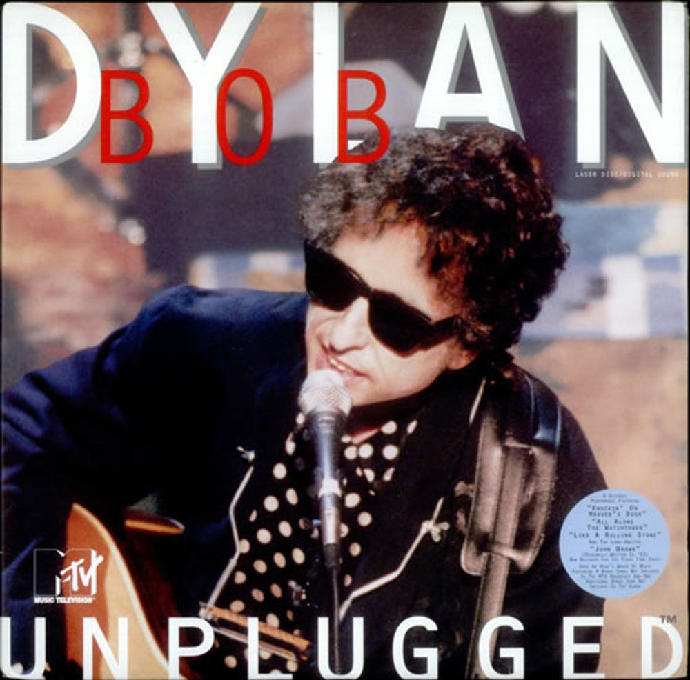 Bob Dylan MTV Unplugged US laserdisc / lazerdisc MLV-50113