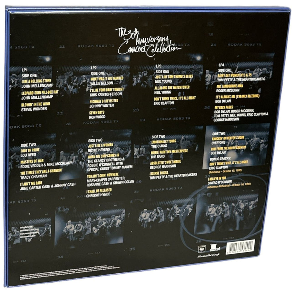 Bob Dylan The 30th Anniversary Concert Celebration - 180 Gram - EX UK Vinyl Box Set 8718469535422