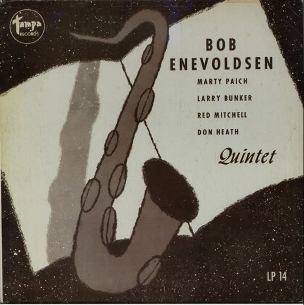Bob Enevoldsen Bob Enevoldsen Quintet US vinyl LP album (LP record) VSOP14