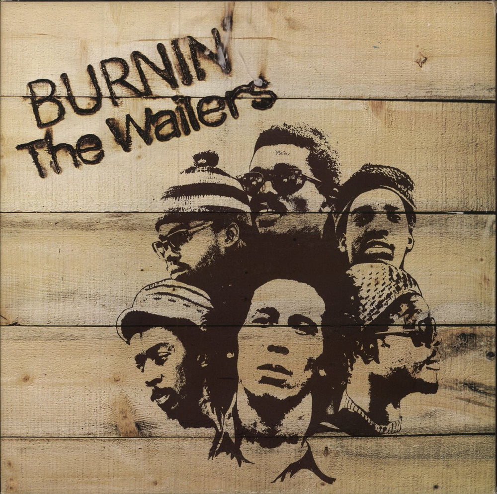 Bob Marley & The Wailers Burnin' - 2nd - EX UK vinyl LP album (LP record) ILPS9256