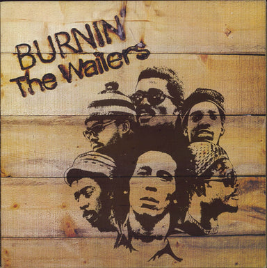 Bob Marley & The Wailers Burnin' UK vinyl LP album (LP record) ILPS9256