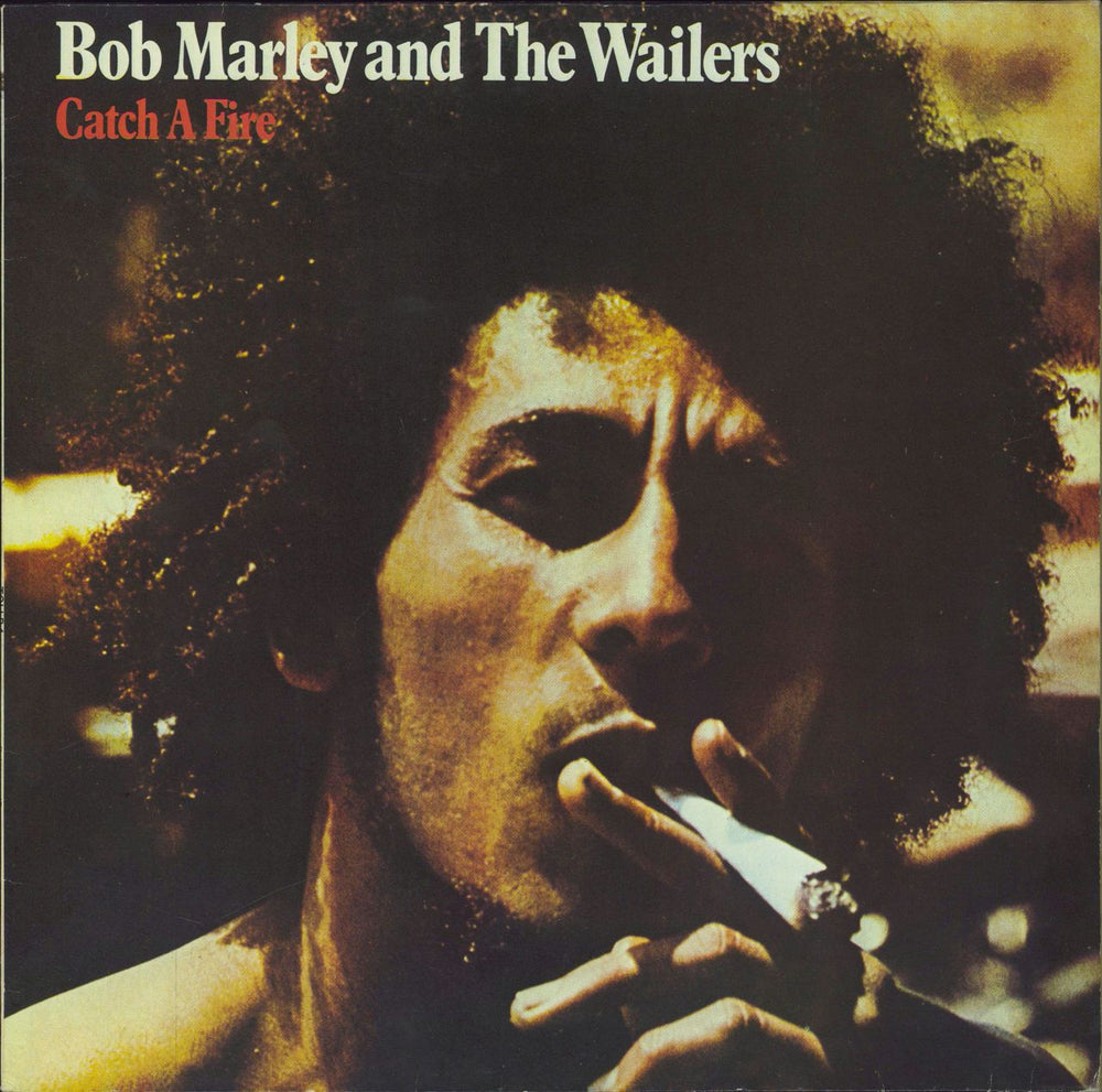 Bob Marley & The Wailers Catch A Fire UK vinyl LP album (LP record) TGLLP1