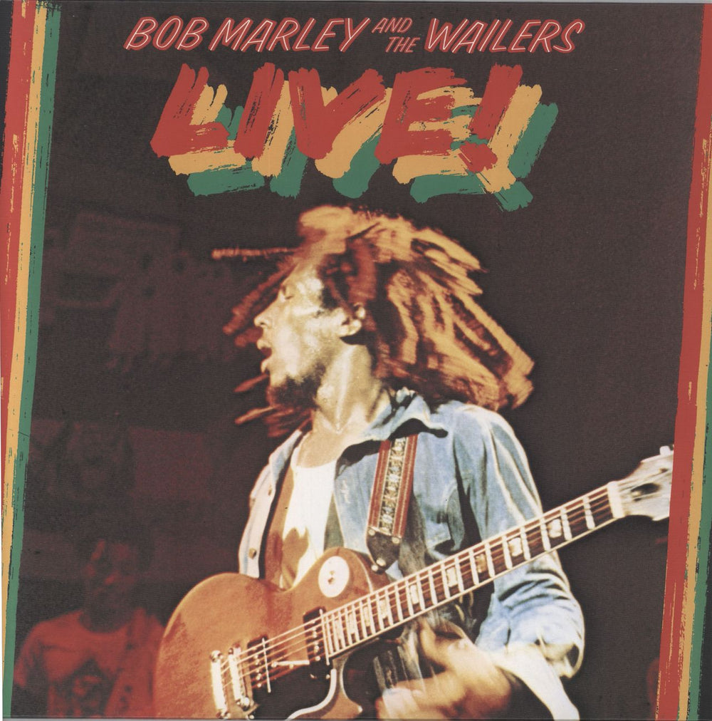 Bob Marley & The Wailers Live! Dutch vinyl LP album (LP record) 602435082110