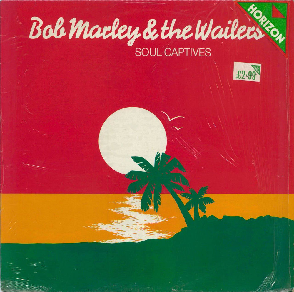 Bob Marley & The Wailers Soul Captives UK vinyl LP album (LP record) BWY64