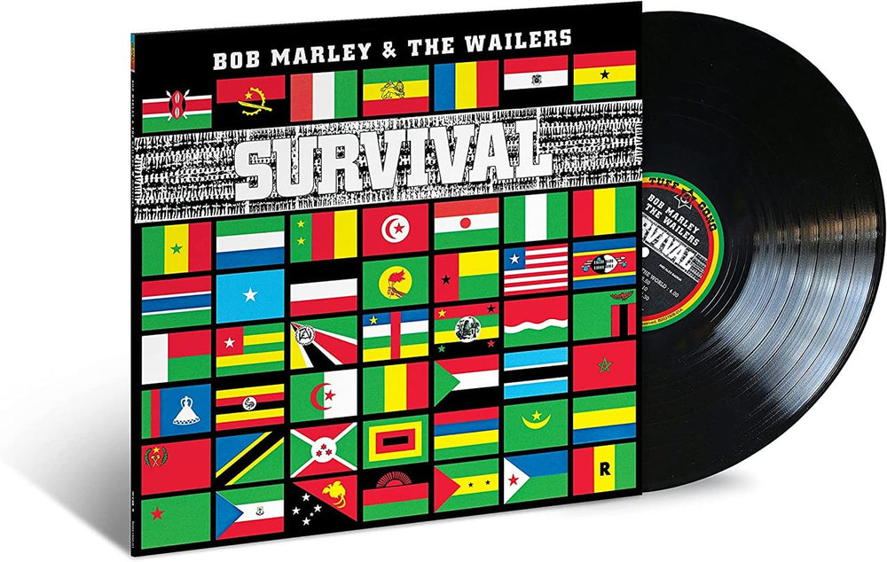 Bob Marley & The Wailers Survival: Jamaican Pressing - Numbered Sleeve - Sealed US vinyl LP album (LP record) B0031908-01