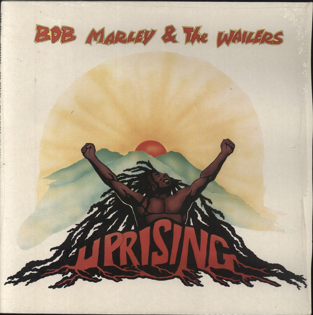 Bob Marley & The Wailers Uprising - Shrink UK vinyl LP album (LP record) ILPS9596