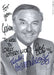 Bob Monkhouse Autographed Publicity Photocard UK Promo photograph SIGNED PHOTOCARD