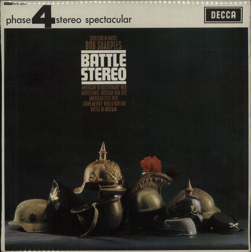 Bob Sharples Battle Stereo - 1st UK vinyl LP album (LP record) PFS4034