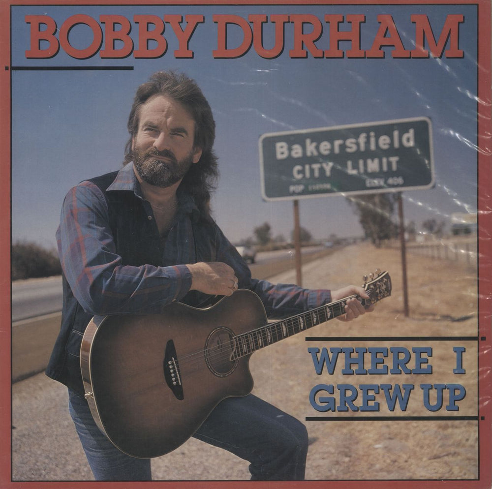 Bobby Durham Where I Grew Up UK vinyl LP album (LP record) FIEND110