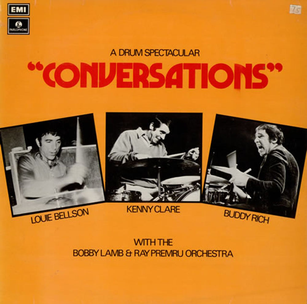 Bobby Lamb Conversations - A Drum Spectacular - EX UK vinyl LP album (LP record) PCS7151