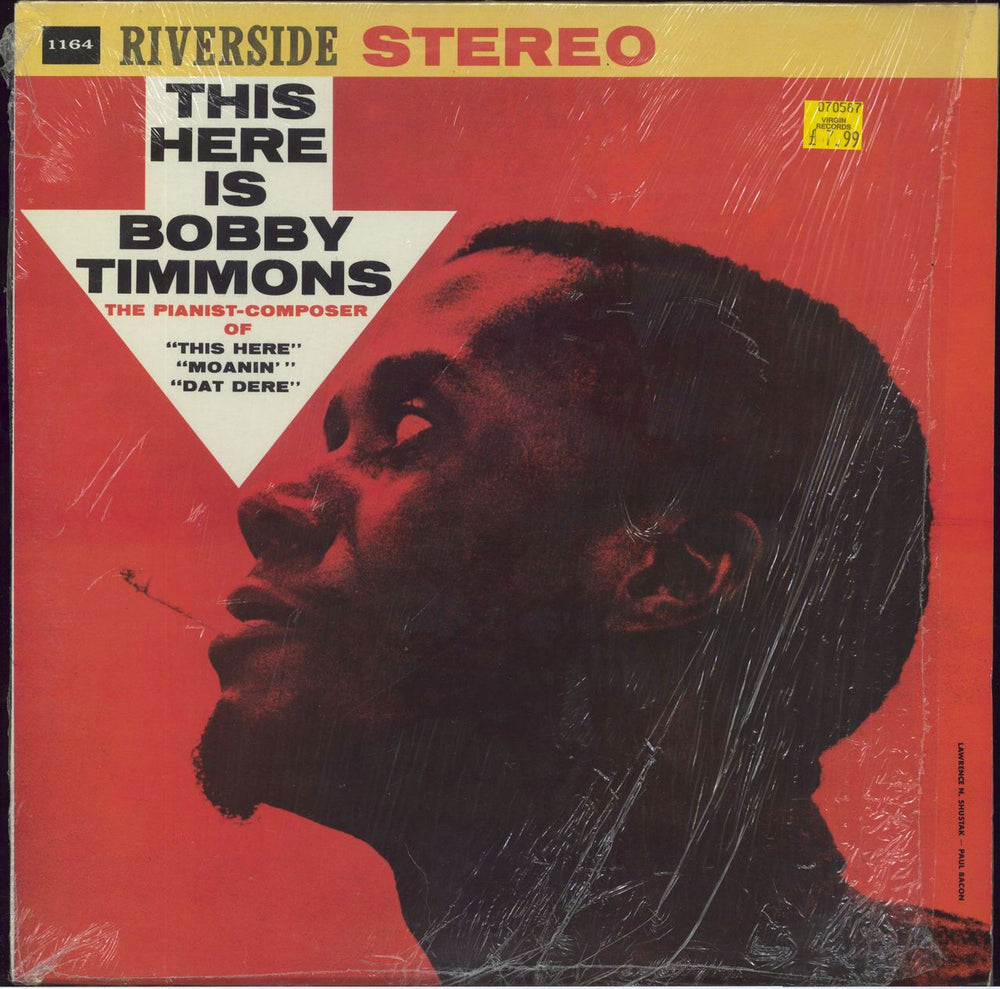 Bobby Timmons This Here Is French vinyl LP album (LP record) 68.953