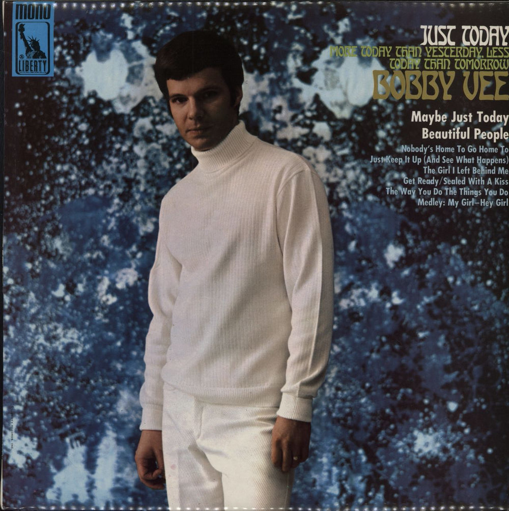 Bobby Vee Just Today UK vinyl LP album (LP record) LBL83112