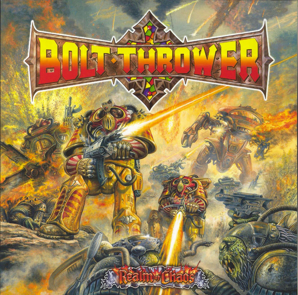 Bolt Thrower Realm of Chaos - FDR Issue UK vinyl LP album (LP record) MOSH013FDRUS