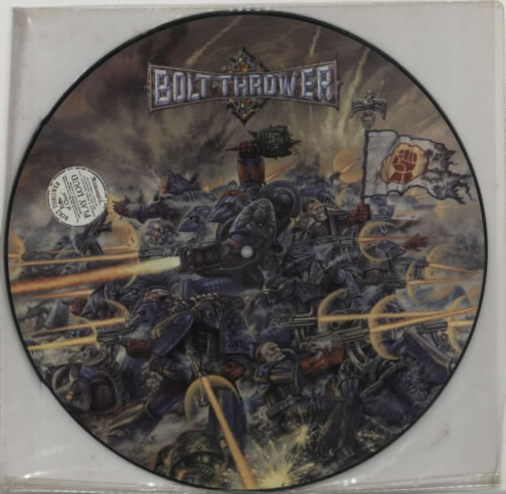 Bolt Thrower Realm Of Chaos UK vinyl LP album (LP record) MOSH13P