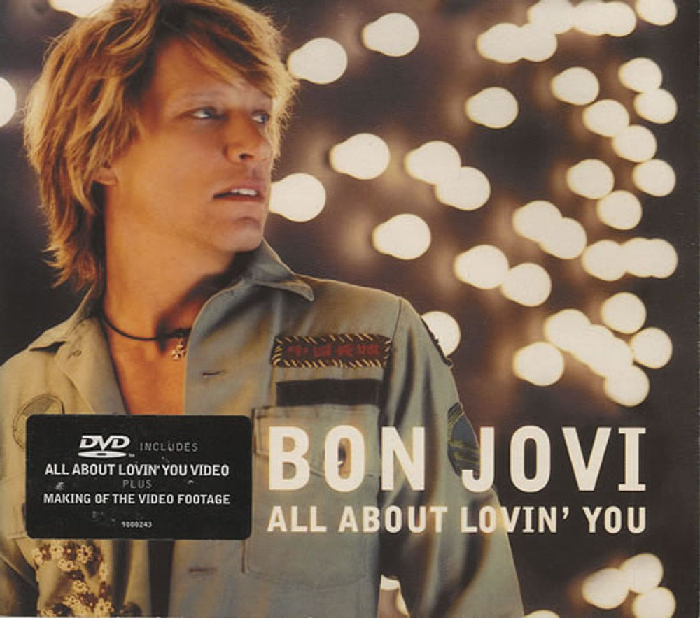 Bon Jovi All About Lovin' You UK DVD Single 9800243