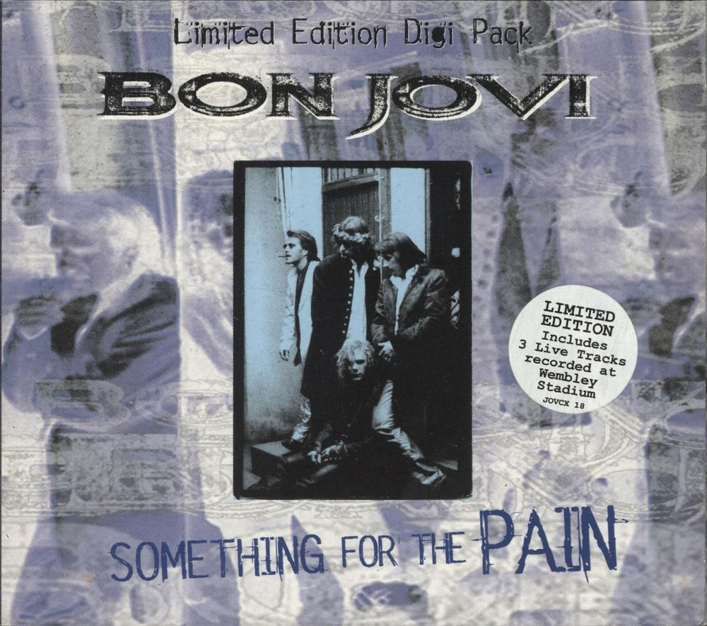 Bon Jovi Something For The Pain - Parts 1 & 2 UK 2-CD single set (Double CD single) JOVCX/CD18