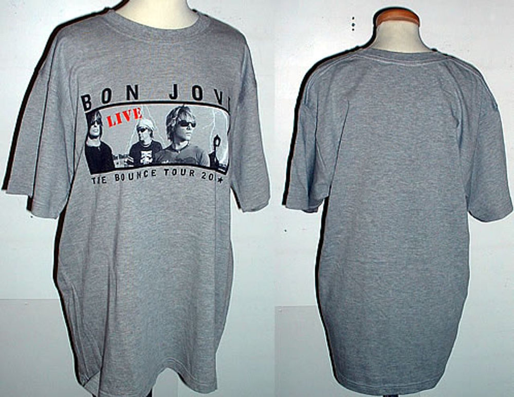 Bon Jovi The Bounce Tour 2003 - size L Australian Promo t-shirt BJ01LG