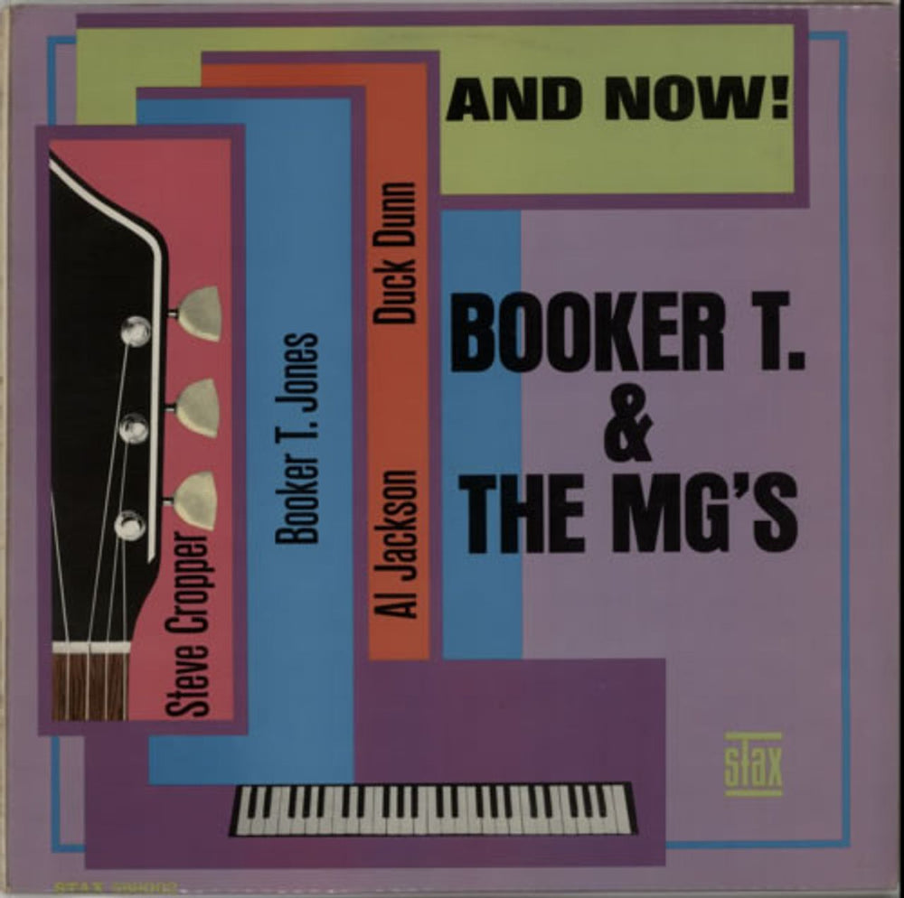 Booker T. & The M.G.'s And Now! UK vinyl LP album (LP record) 589002