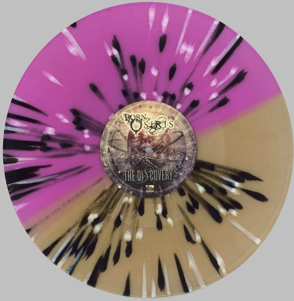 Born Of Osris The Discovery - Violet and Beer Split with Splatter Vinyl Australian 2-LP vinyl record set (Double LP Album) 6U72LTH823795