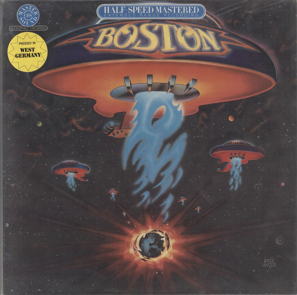 Boston Boston German vinyl LP album (LP record) EPCH81611