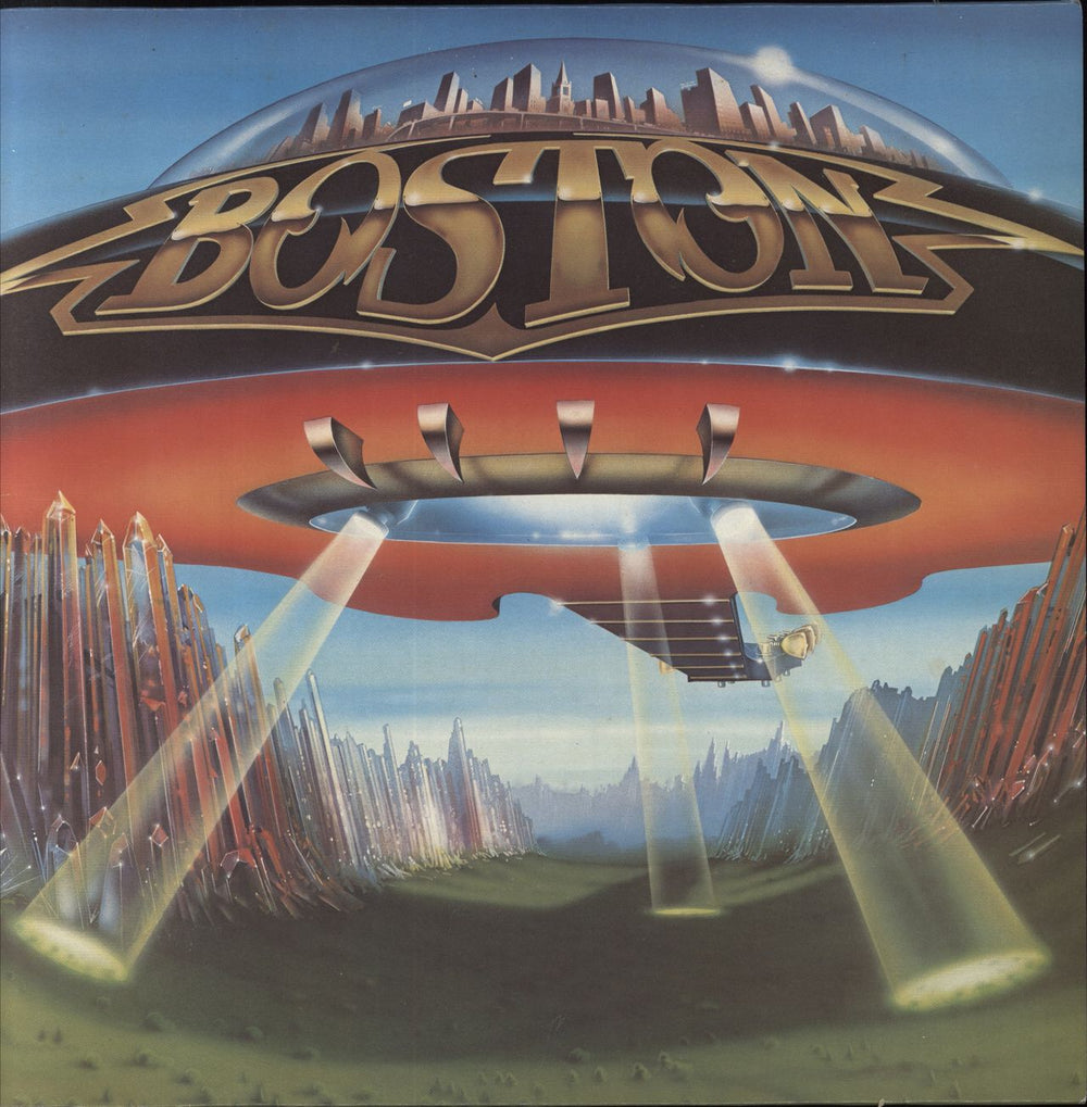 Boston Don't Look Back Dutch vinyl LP album (LP record) EPC32048