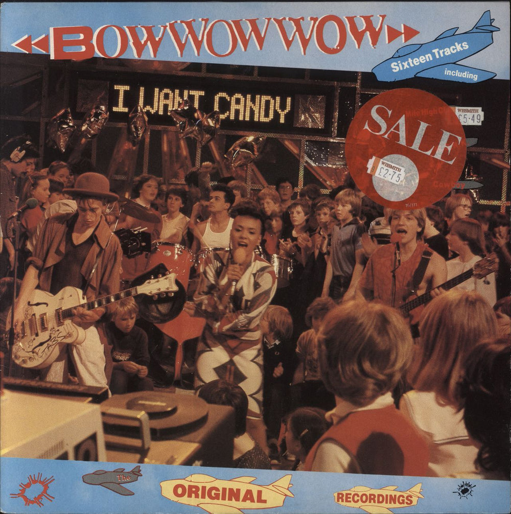 Bow Wow Wow I Want Candy UK vinyl LP album (LP record) EMC3416