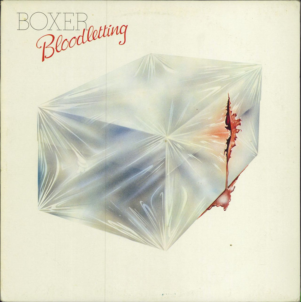 Boxer Bloodletting UK vinyl LP album (LP record) V2073