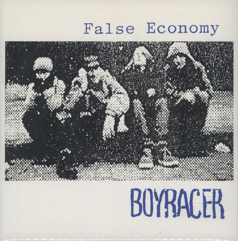 Boyracer False Economy - Silver Grey Vinyl German 7" vinyl single (7 inch record / 45) TURN28