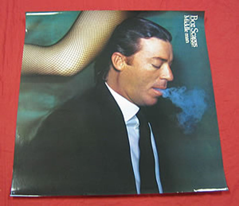 Boz Scaggs Middle Man Japanese Promo poster PROMO POSTER