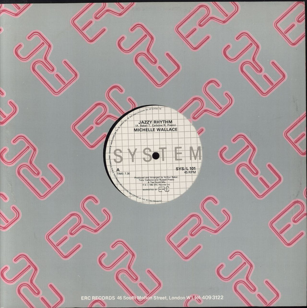 Brenda Watts Jazzy Rhythm / Who Needs A Love Like That UK 12" vinyl single (12 inch record / Maxi-single)