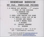 Brendan Benson My Old Familiar Friend US Promo 2 CD album set (Double CD) 2 X CD-R ACETATE SET