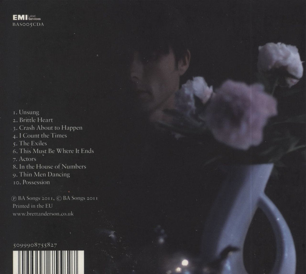 Brett Anderson Black Rainbows UK CD album (CDLP) 5099908755827