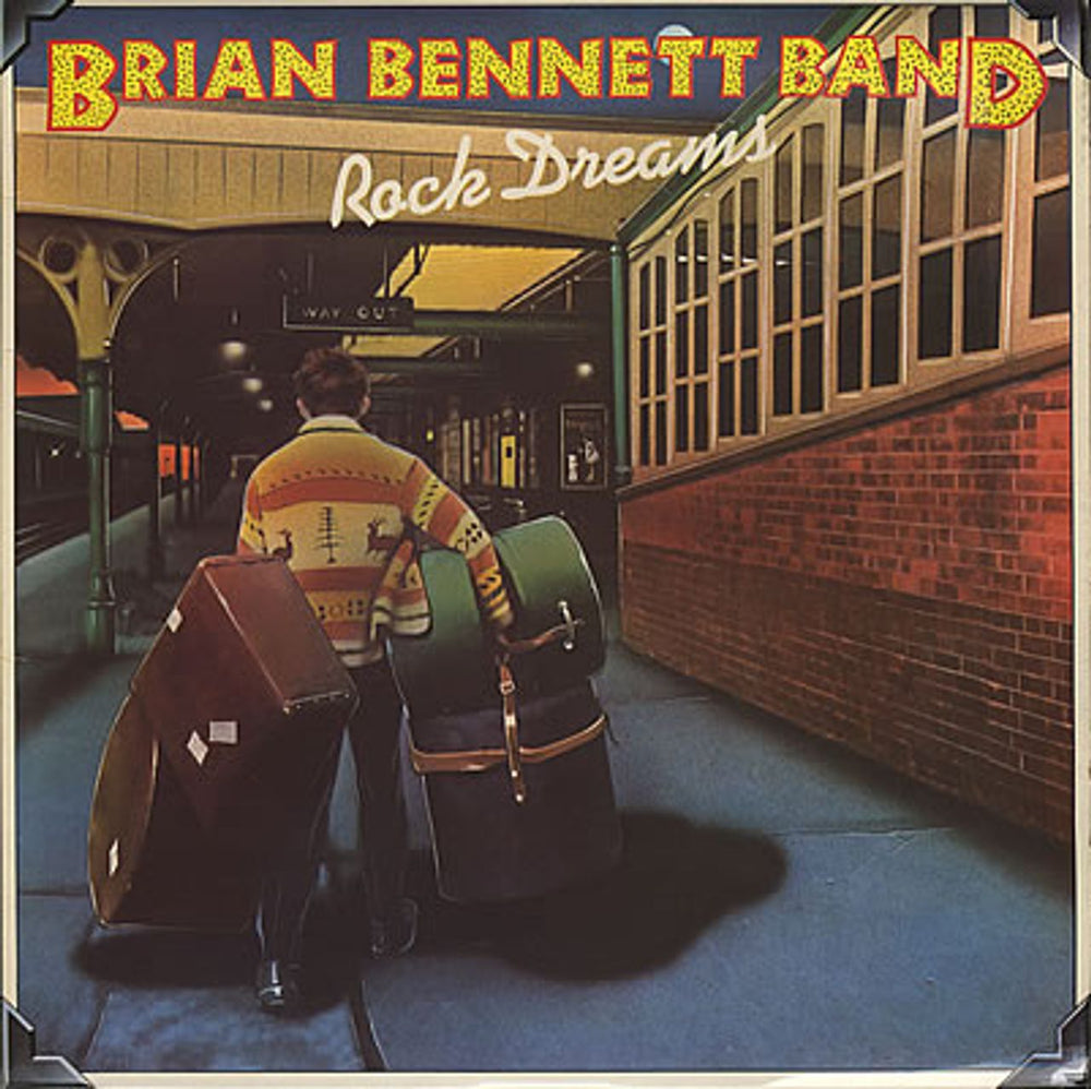 Brian Bennett Rock Dreams UK vinyl LP album (LP record) DJF-20499