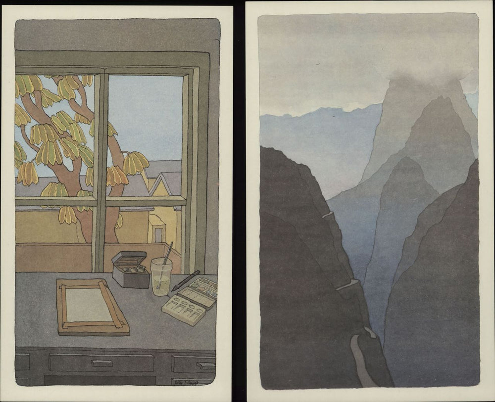 Brian Eno Before And After Science + Prints UK vinyl LP album (LP record)