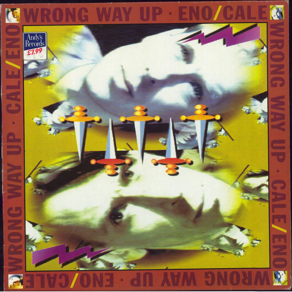 Brian Eno Wrong Way Up - EX UK vinyl LP album (LP record) LAND12