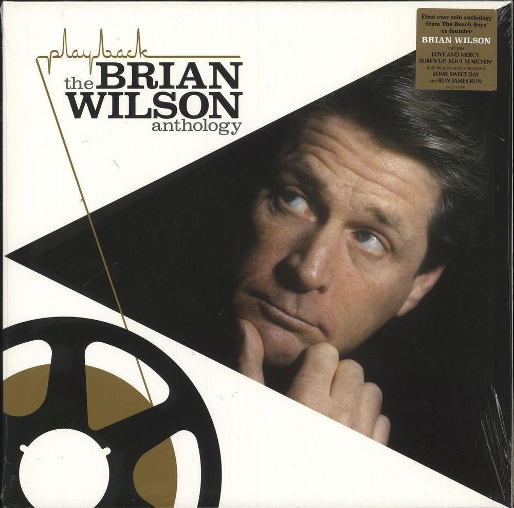 Brian Wilson Playback: The Brian Wilson Anthology - 180gm Vinyl - Sealed UK 2-LP vinyl record set (Double LP Album) 081227937409