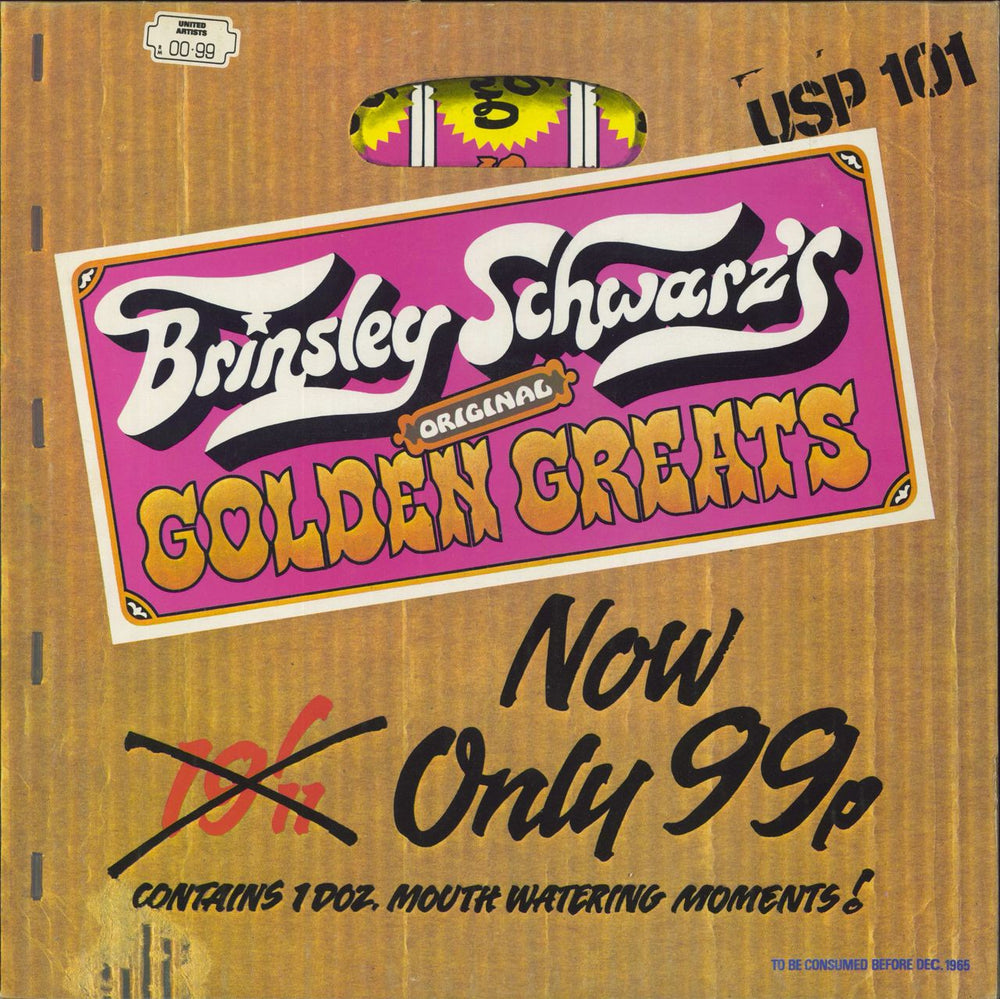 Brinsley Schwarz Original Golden Greats UK vinyl LP album (LP record) USP101