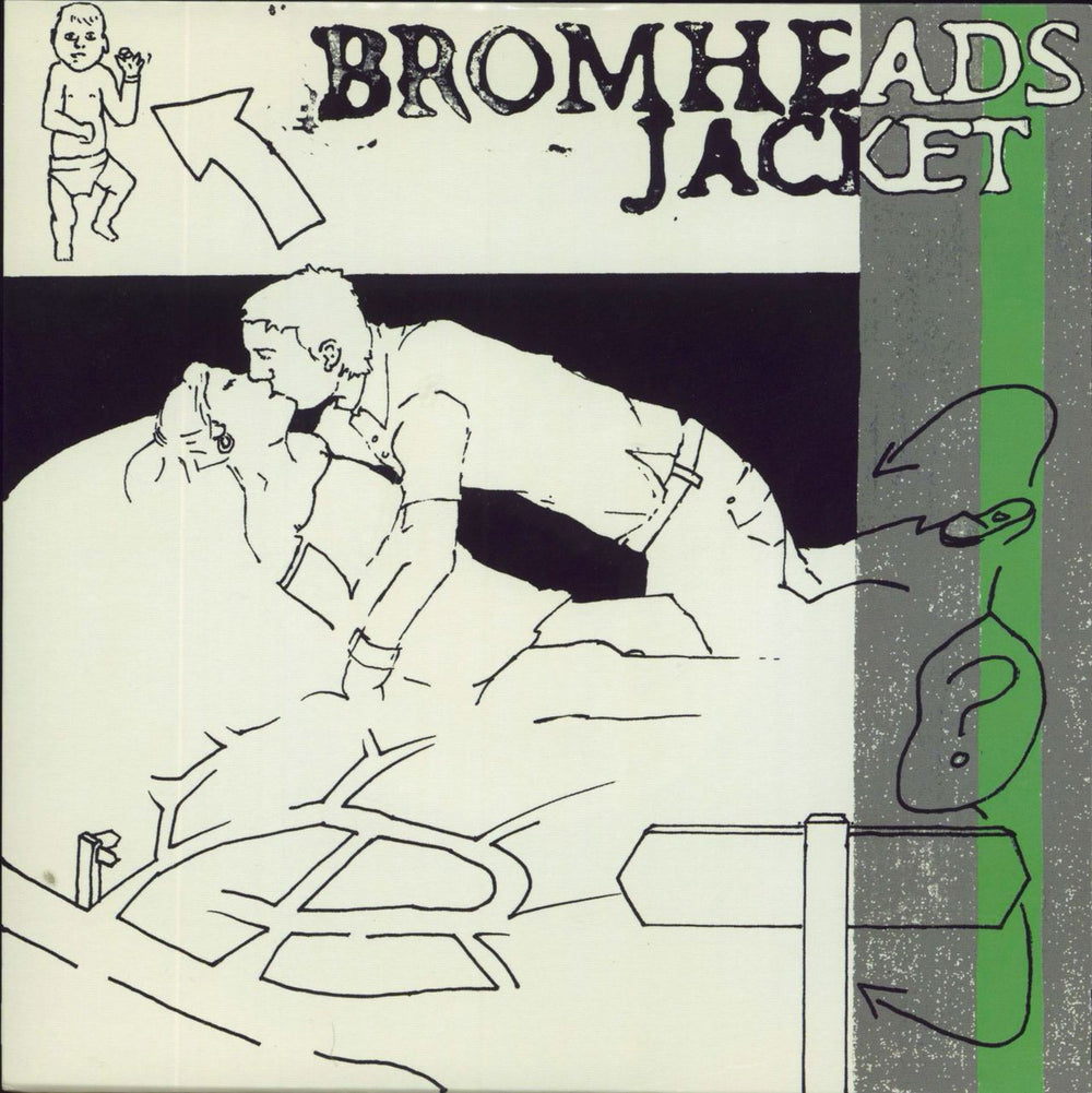 Bromheads Jacket What If's + Maybe's UK 7" vinyl single (7 inch record / 45) CHACHA006