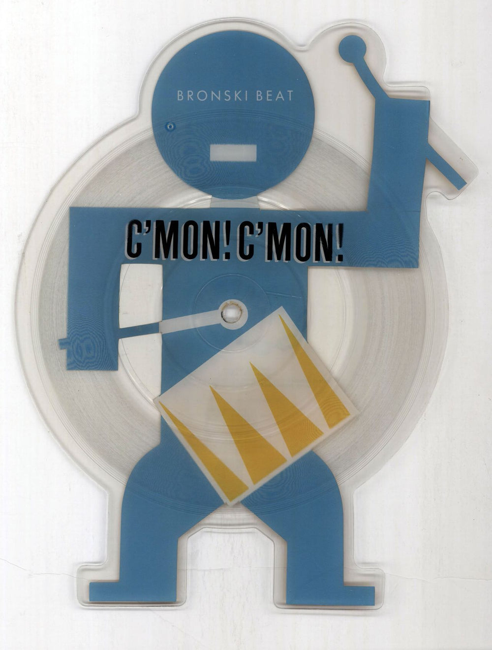 Bronski Beat C'mon! C'mon! UK shaped picture disc (picture disc vinyl record) BITPD7