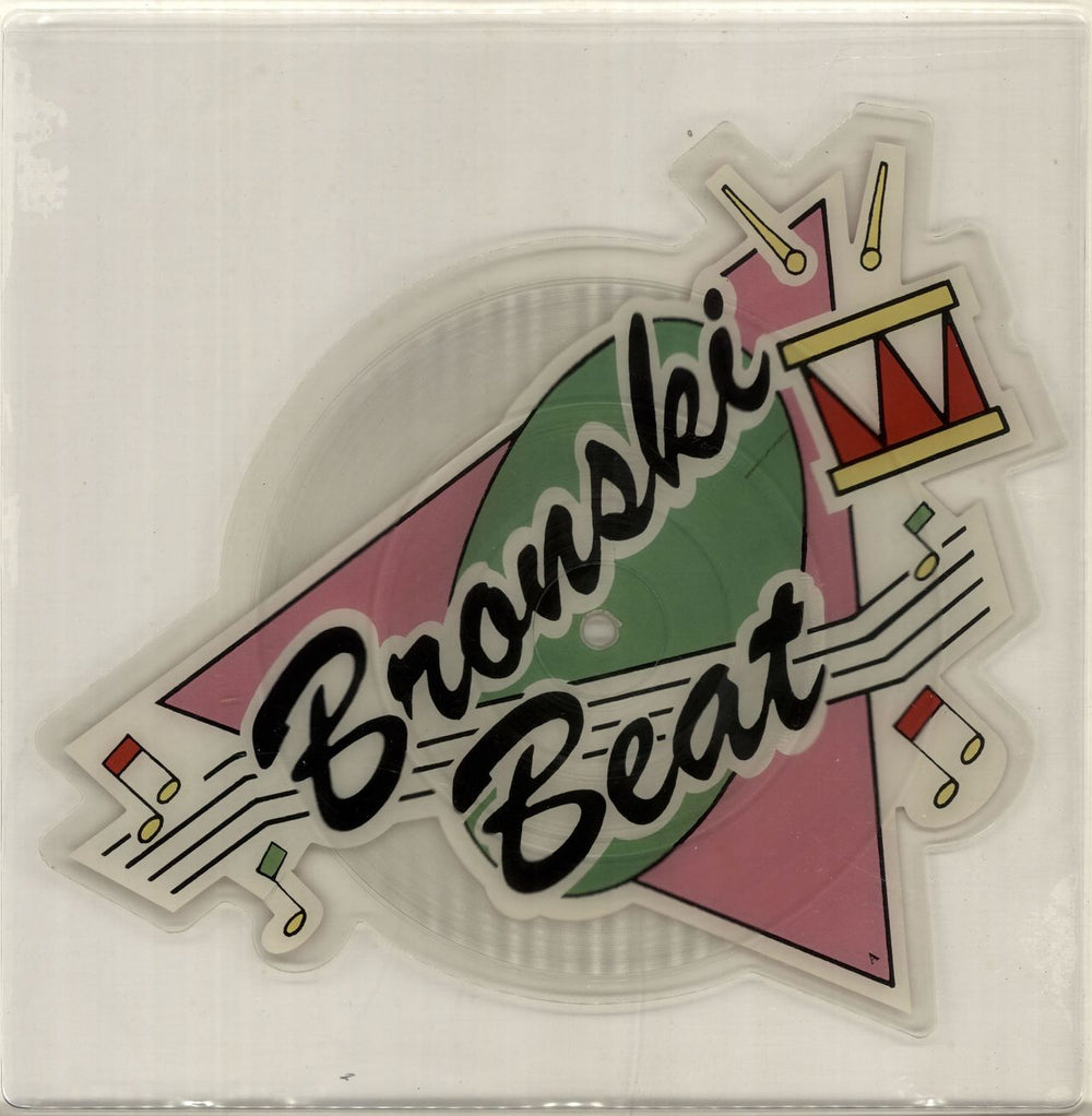 Bronski Beat Smalltown Boy UK shaped picture disc (picture disc vinyl record) BITPD1