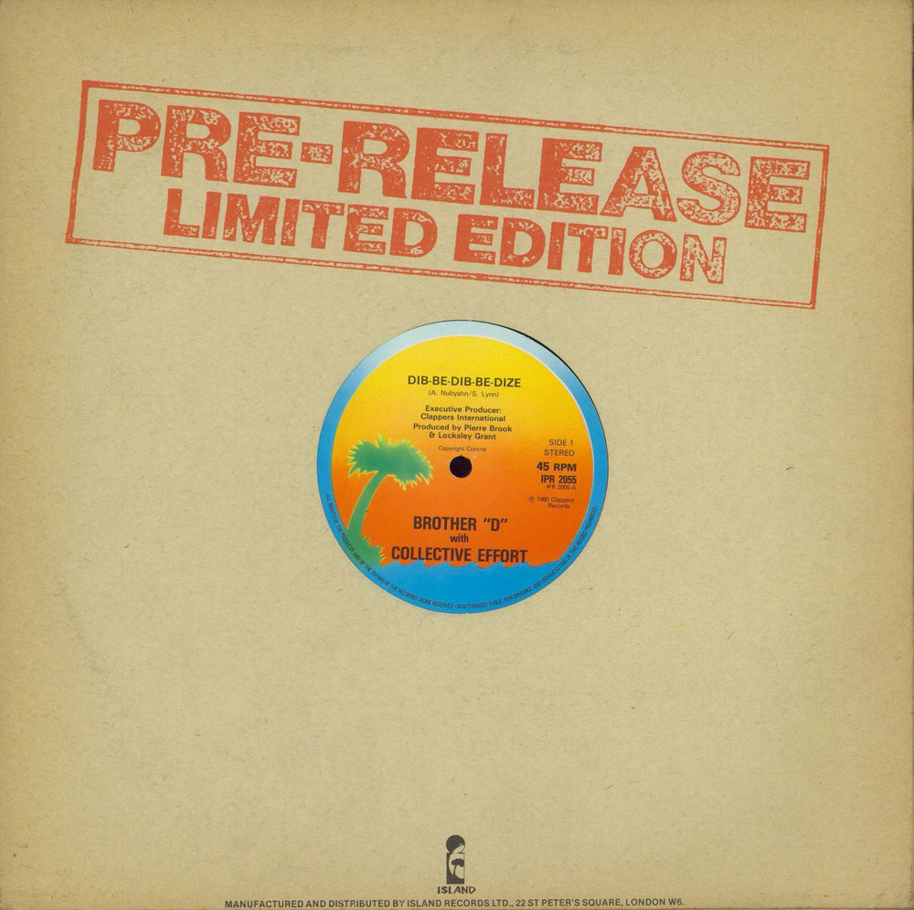 Brother D How We Gonna Make The Black Nation Rise? UK 12" vinyl single (12 inch record / Maxi-single)